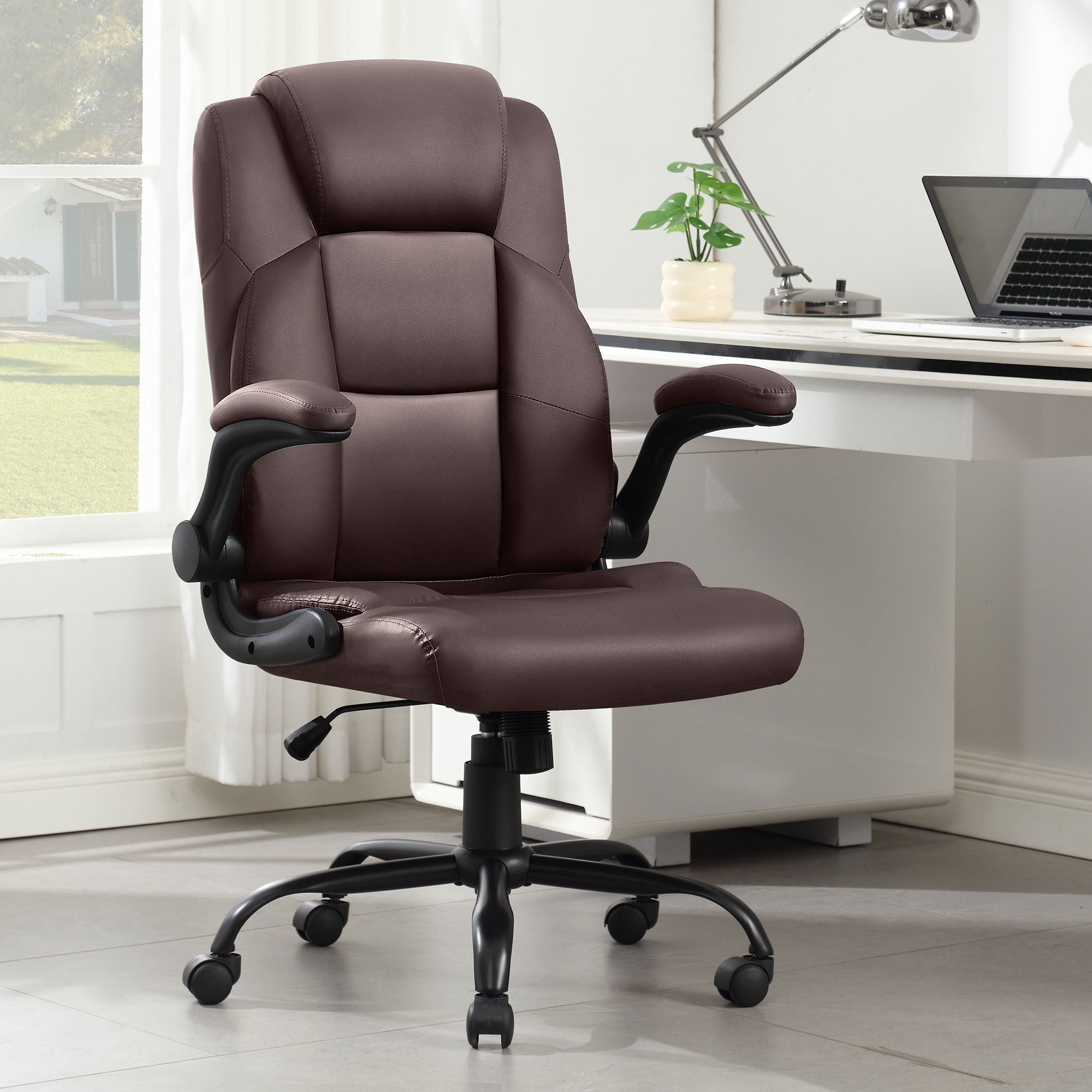 JONPONY Big and Tall Office Chair 400LBS Wide Seat Ergonomic Computer Desk Chair High Back Executive(图4) JONPONY Big and Tall Office Chair 400LBS Wide Seat Ergonomic Computer Desk Chair High Back Executive(图4)