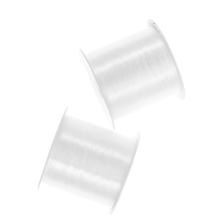 OUNONA Fishing Line Elastic Line Crystal Thread Monofilament Bracelet String  Bait Bundled Nylon Accessory Weaving Process Roll 