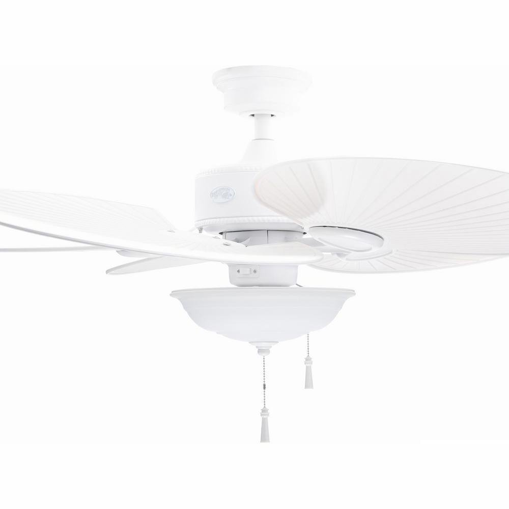 Hampton Bay Havana 48" LED Indoor/Outdoor Ceiling Fan with Light Kit NEW