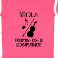 thumbnail image 4 of Inktastic Viola Music Gift Funny Violist Joke Boys or Girls Baby Bodysuit, 4 of 5