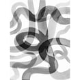 thumbnail image 3 of Galapon, Nikki 12x14 Black Modern Framed Museum Art Print Titled - Meander III, 3 of 5