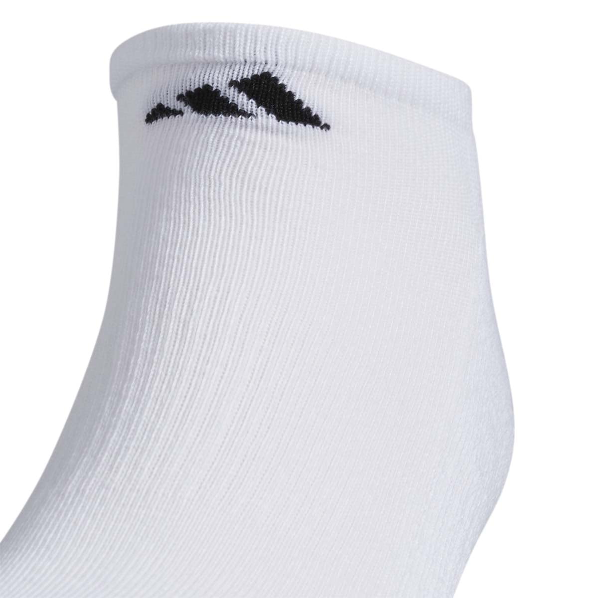 Men's Adidas 6-pack Everyday Plus Cushion Crew Training Socks Color: White Size: L