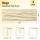 thumbnail image 2 of Juego de 3 Caminos de Mesa Fixwal de Gasa Beige 89x305 cm, 2 of 8