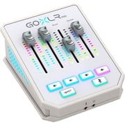 GoXLR Mini USB Streaming Mixer with USB/Audio Interface - White