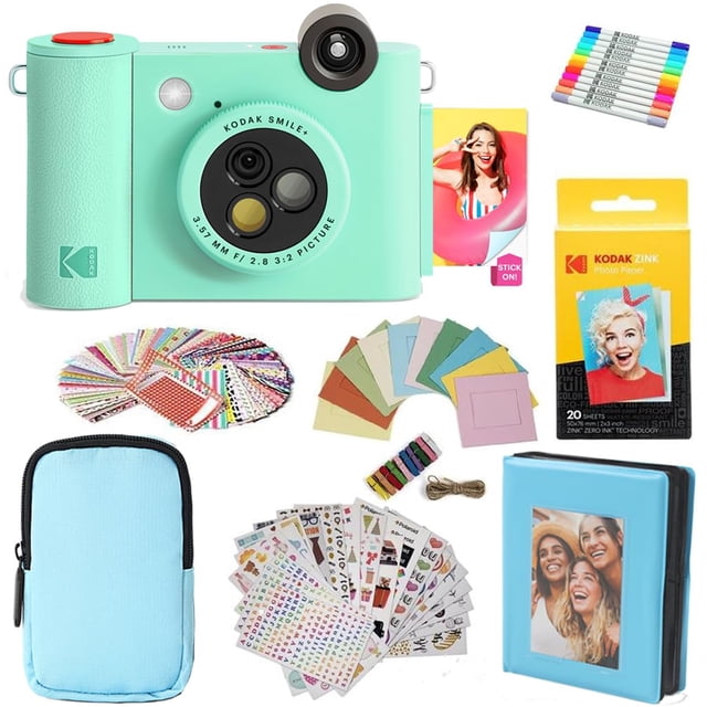 Cámara digital de impresión instantánea e impresora fotográfica KODAK Smile+