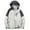 White, variant on Womens Coats Outerwear Winter Women Detachable Cap and Windproof Thick Three-in-one Jacket Outdoor Sports Warm Jacket