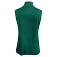 thumbnail image 5 of Lixiuxyad Camisole Casual Tanks Women‘s Ribbed High Neck Sleeveless Tank Top Stretch Soft Comfort Fit Casual Wear Solid Color Basic Shirt,Green, 5 of 6