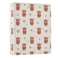 thumbnail image 2 of Three Ring Binder Loving Highland Cattle 1.5 Inch Round Binder D-Rings for Office Supplies and More, 2 of 10
