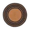 thumbnail image 3 of VHC Brands Farmhouse Star Table Mat- Pot Holder- Woven Jute Trivet 15" Round, 3 of 11