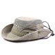 thumbnail image 3 of Ladies Summer Wide Brim Foldable Sun Hat Anti-uv Beach Visor Caps Sunshade Hats, 3 of 4