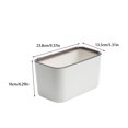 thumbnail image 4 of Monstrate Cubo de basura colgante Contenedor de alimentos Cubo de almacenamiento Latas Cubos de basura de plástico Puerta Herramientas de limpieza de Almacenamiento y organización del hogar S Monstrate HA079640-02, 4 of 6