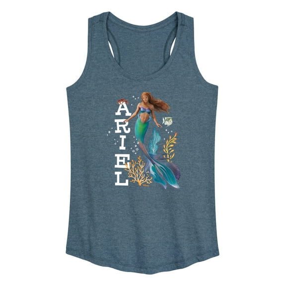 Disney - Ariel in Water - Ladies Racerback Tank