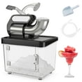 thumbnail image 1 of Costway 660LBS/H Commercial Ice Crusher with Dual Blades Safety On/Off Switch for Home Black, 1 of 10