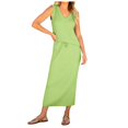 thumbnail image 2 of Women's 2 Piece Sweater Skirt Sets Sleeveless V Neck Knit Ribbed Vest Tops Midi Skirt 18w Dress Womens Long Swim Skirt Women's plus Size Evening Dresses Woman plus Dresses plus Size Dress Formal, 2 of 8