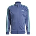 thumbnail image 4 of adidas Men's Essentials 3-Stripes Tricot Track Jacket, Crew Blue, Medium, 4 of 5