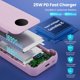 thumbnail image 3 of Banco de energía APHUWJ 33800 mAh USB C con cables y enchufe integrados, 3 of 7