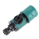 thumbnail image 3 of Riwesomey Conector de manguera duradero con válvula de control para válvula de aplicación amplia con conector rápido Jardín y Patio, 3 of 6