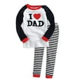 thumbnail image 5 of KYAIGUO Baby Unisex Cartoon Underwear with Pants 2PCS Set Kids Pjs Cozy and Warm Toddler Kids Pajamas for Boys Girls, 5 of 8