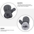thumbnail image 3 of Guardurnaity Juego de manoplas para gorro Diseño de doble capa Gorras Kits de guantes Suministros de ropa Type10 NO10, 3 of 6