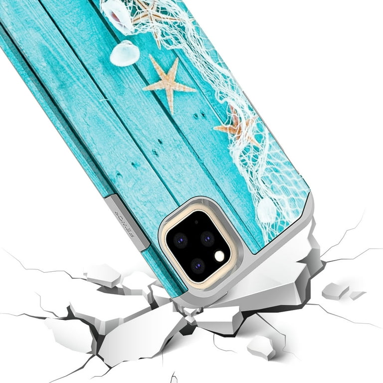 Kaesar Shockproof Graphic Starfish Slim Cell Phone Case for Apple