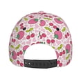 thumbnail image 3 of Lsque Strawberry And Cheery Baseball Cap Trucker Low Profile Hat Golf Dad Hat Adjustable Original Classic Unconstructed Plain Cap Men Women, 3 of 9