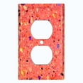thumbnail image 3 of Metal Light Switch Plate Outlet Cover (Image of Marble Red MAR061), 3 of 24