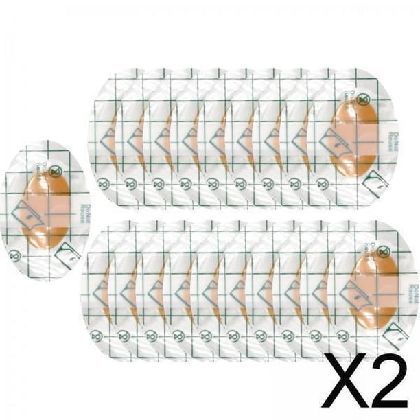 5 x 20 protectores de orejas impermeables para bebés, protectores de orejas desechables, pegatinas cómodas para los pies, pegatinas para las orejas para niños recién nacidos 2 piezas