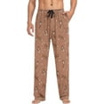 thumbnail image 3 of HPINK-T Boxer Dog Pajama Pants for Men PJs Bottoms Sleep Lounge Pants with Pockets, 3 of 14