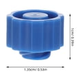 thumbnail image 2 of unbranded 50Ud Tapones Para Puntas De Jeringa Azul Para Protección Y Uso Con Adhesivos Y, 2 of 8