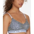 thumbnail image 2 of Calvin Klein ANIMAL PRINT CK One Cotton Lightly Lined Bralette, US X-Small, 2 of 4