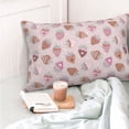 thumbnail image 5 of Kdxio Cotton Pillow Cases 16"x24" Pillowcases,Soft and Breathable Bedroom Pillow Cases-Strawberry Cake, 5 of 8