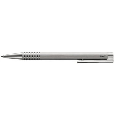LAMY Logo Ballpoint Pen – Brushed Stainless Steel