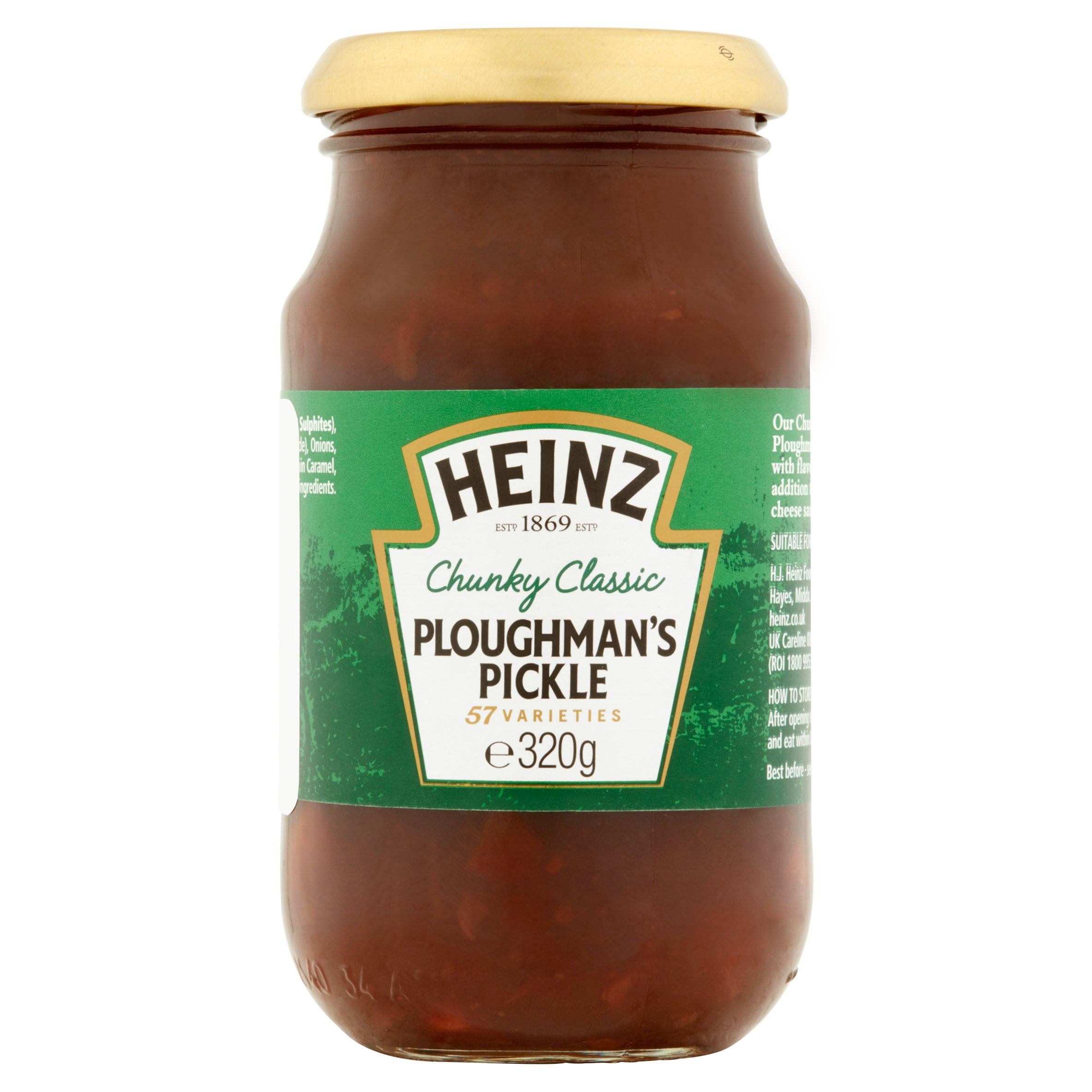Heinz Spread Ploughmans Pickle,11.28 Oz (Pack Of 8)