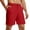#03Red, variant on Men's Lightweight Shorts Golf Shorts with Pockets Stretch Quick Dry for Casual Travel Red L