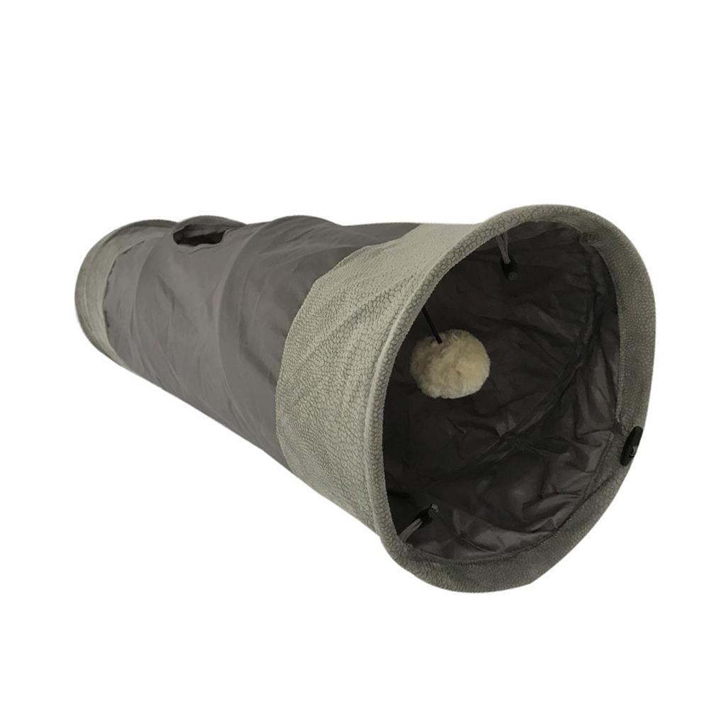 Cat Tunnel Toy, Cat Tunnels for Indoor Cats with Play Ball, Interactive