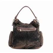 Nicole Lee Blind Date Denim Drawstring Bag