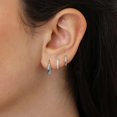 thumbnail image 2 of Dsscvnef Boucles d'Oreilles Géométriques Perlées Design Minimaliste pour Style Européen Bijoux de Mode, 2 of 7