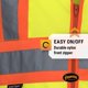 thumbnail image 4 of Chaleco de seguridad Pioneer Hi Vis con mangas para hombre y mujer, clase 3, 4 of 9