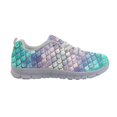 thumbnail image 3 of Chririnla Mermaid Scales Trekking Outdoor Sneaker, Lace up Lightweight Mesh Running Shoes for Jogging and Gym, 3 of 11