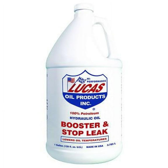 Lucas Oil LUC10018, Hydraulic Oil Booster Stop Leak 1 Gallon Performance