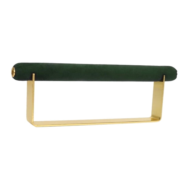 Exquisito expositor multifuncional para accesorios de almacenamiento. verde