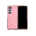 thumbnail image 2 of Feishell Fit for Samsung Galaxy Z Fold 6 Phone Case,Stylish Plating Ultra Thin Shockproof Luxury PU Leather Drop Protection Hard PC Bumper Anti-Scratch Phone Cover,Pink, 2 of 7