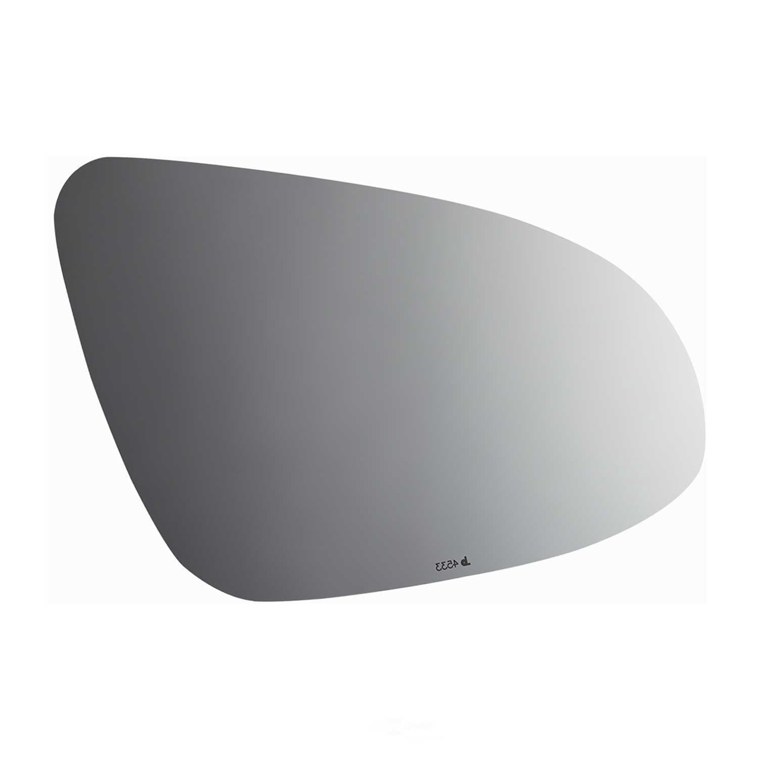 Burco Side View Mirror Replacement Glass - Clear Glass - 4533