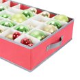 thumbnail image 4 of Christmas Decoration Ball Storage Box 40 Grids Foldable Christmas Gift Storage Box, 4 of 10
