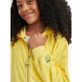 thumbnail image 3 of SpongeBob X Justice Girls French Terry Full Zip, Sizes XS - XLP, 3 of 9