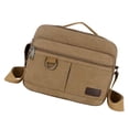 thumbnail image 2 of Bolso bandolera de lona para hombre, bolso bandolera ajustable, bolso bandolera de lona, 2 of 7