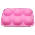 thumbnail image 1 of Moins de 5 Moule à Gâteau Demi-Sphère Silicone Moule à Gâteau Biscuit Cuisson Décor, 1 of 5