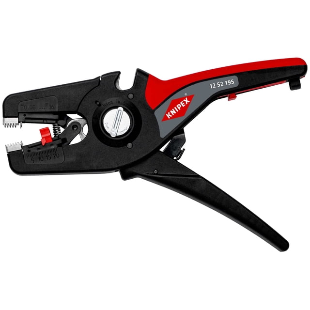 KNIPEX 12 52 195 SB PreciStrip16 Pinza peladora de cables automática 195 mm