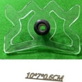 thumbnail image 1 of Tête de Pont de Billard en Forme d'Élan Portable en Acrylique Transparent pour Snooker Piscine, 1 of 8