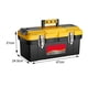 thumbnail image 2 of 2 Layer Tool Box Portable Household Electrician Hardware Tools Storage Plastic Organizer20in Thickened High End Iron Buckle 45.5x24x20cm, 2 of 5